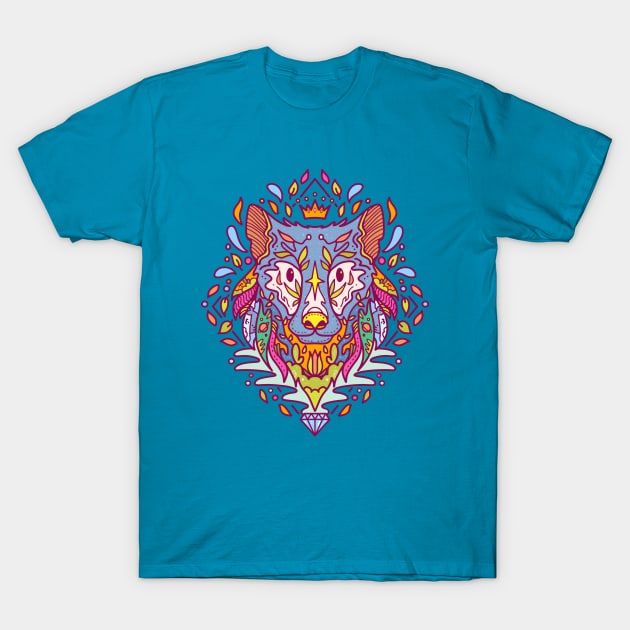 Nature Wolf T-Shirt by yellowline